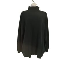Charter Club Luxury Cashmere Turtleneck Pullover Sweater in Green Size 1X