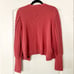 NWT Soft Surroundings Hollyhock Cropped Cardigan in Dusty Cedar Sz M (Orig. 90)