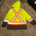 Holmes workwear large high visibility reflective coat
