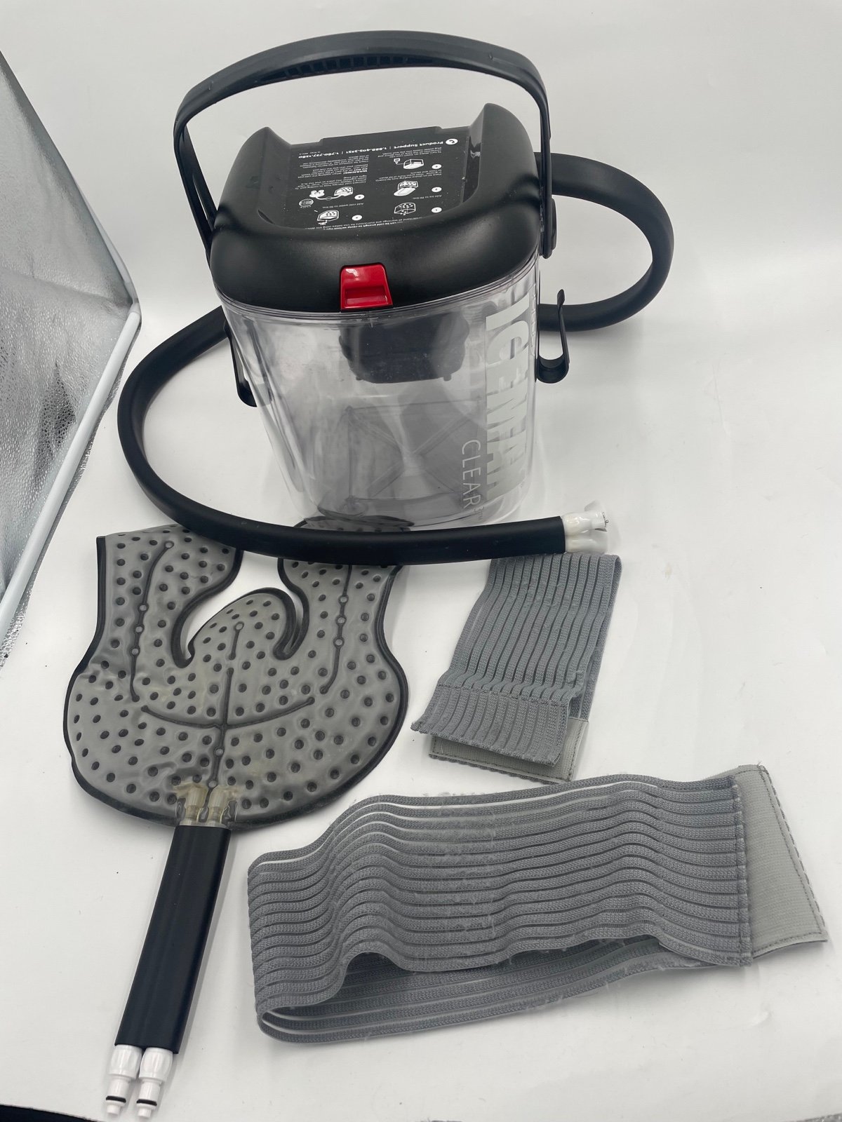 DonJoy Iceman Clear Cold System w/ AC Adapter, Pad and Hose