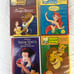 Vintage Disney Read a long - Story book Cassette Tapes - CD - DVD Book - Books