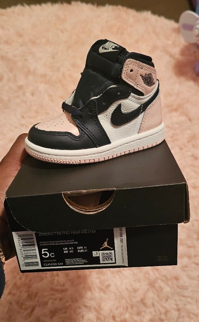 Toddler Retro Jordan 1 (bubble gum)