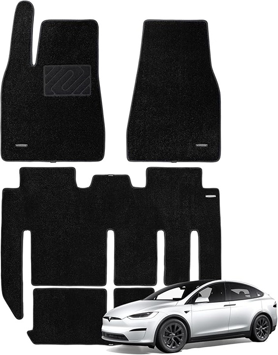 New! Tesla Model X 2015-2020 7 Seats WENNEBIRD Superior Carpet Floor Mats