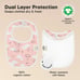 8-Pack Organic Baby Bibs for Boys, Girls - Soft Cotton