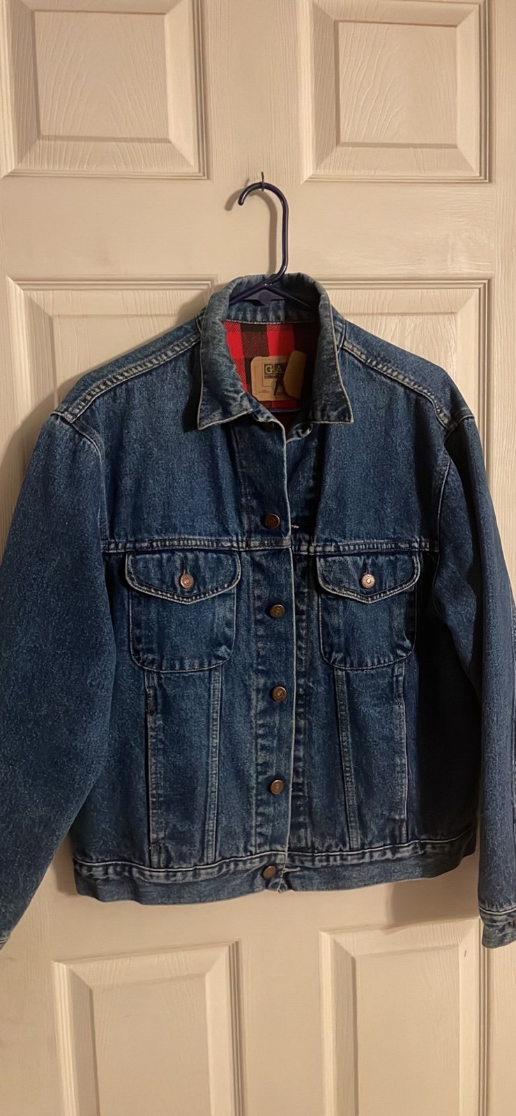 Gap liner denim jean jacket men’s size medium