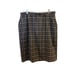 J8 PENDLETON VTG WOOL SKIRT/BLAZER SET GRAY PLAID PLUS SZ 18