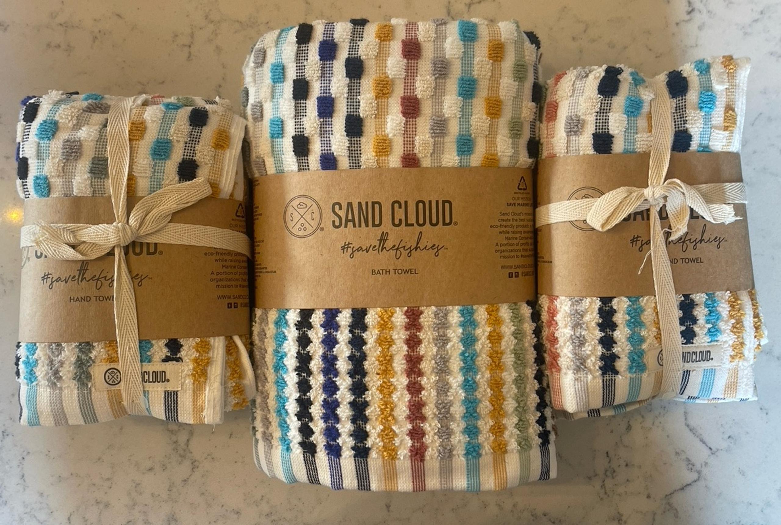 BN Sand Cloud 5 towels Saturnia- color Multi