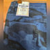 Lexi Women's Super Comfy Perfect Fit Stretch Navy Camouflage Denim Skirt 12