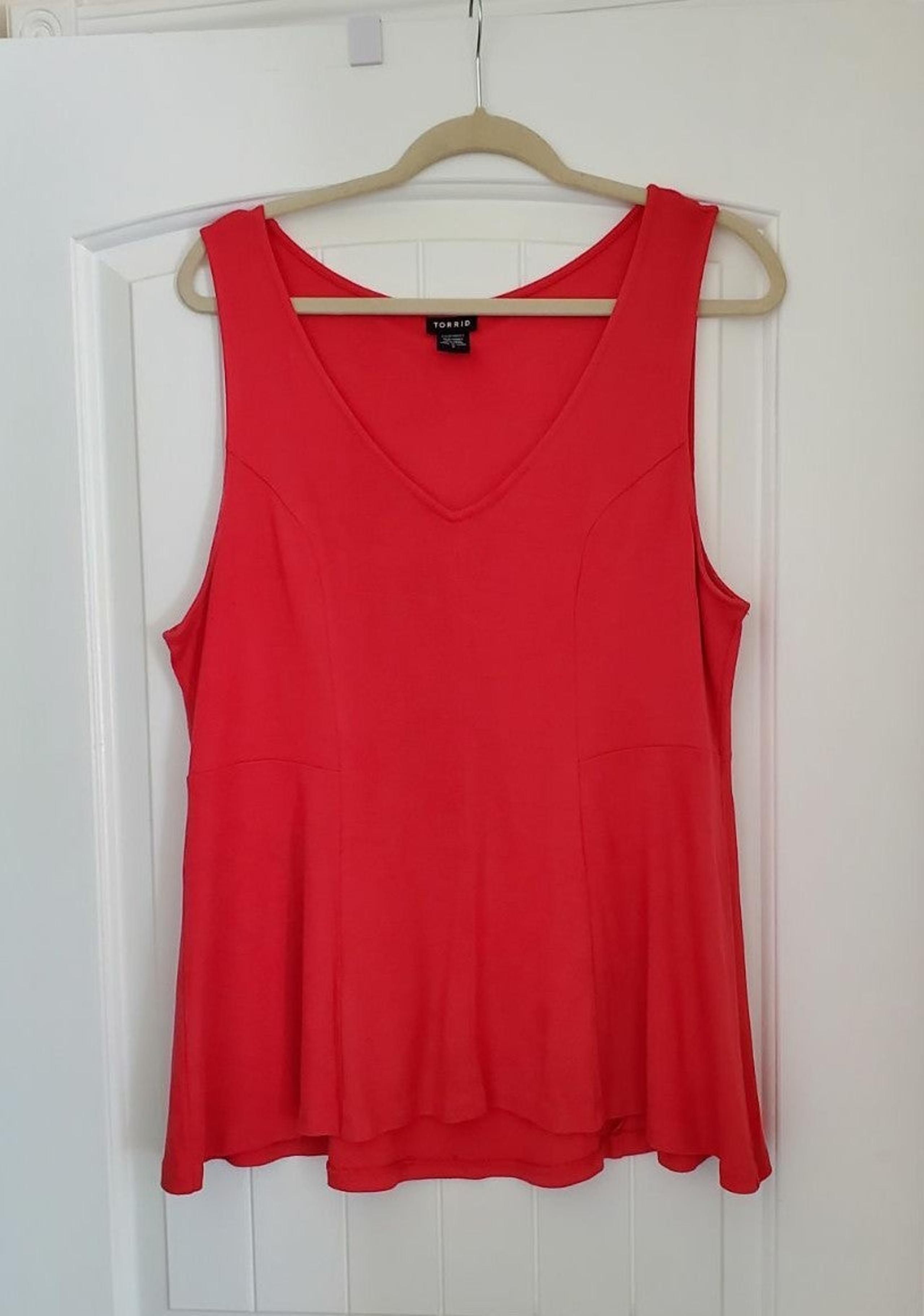 Torrid 2 Peplum tank top