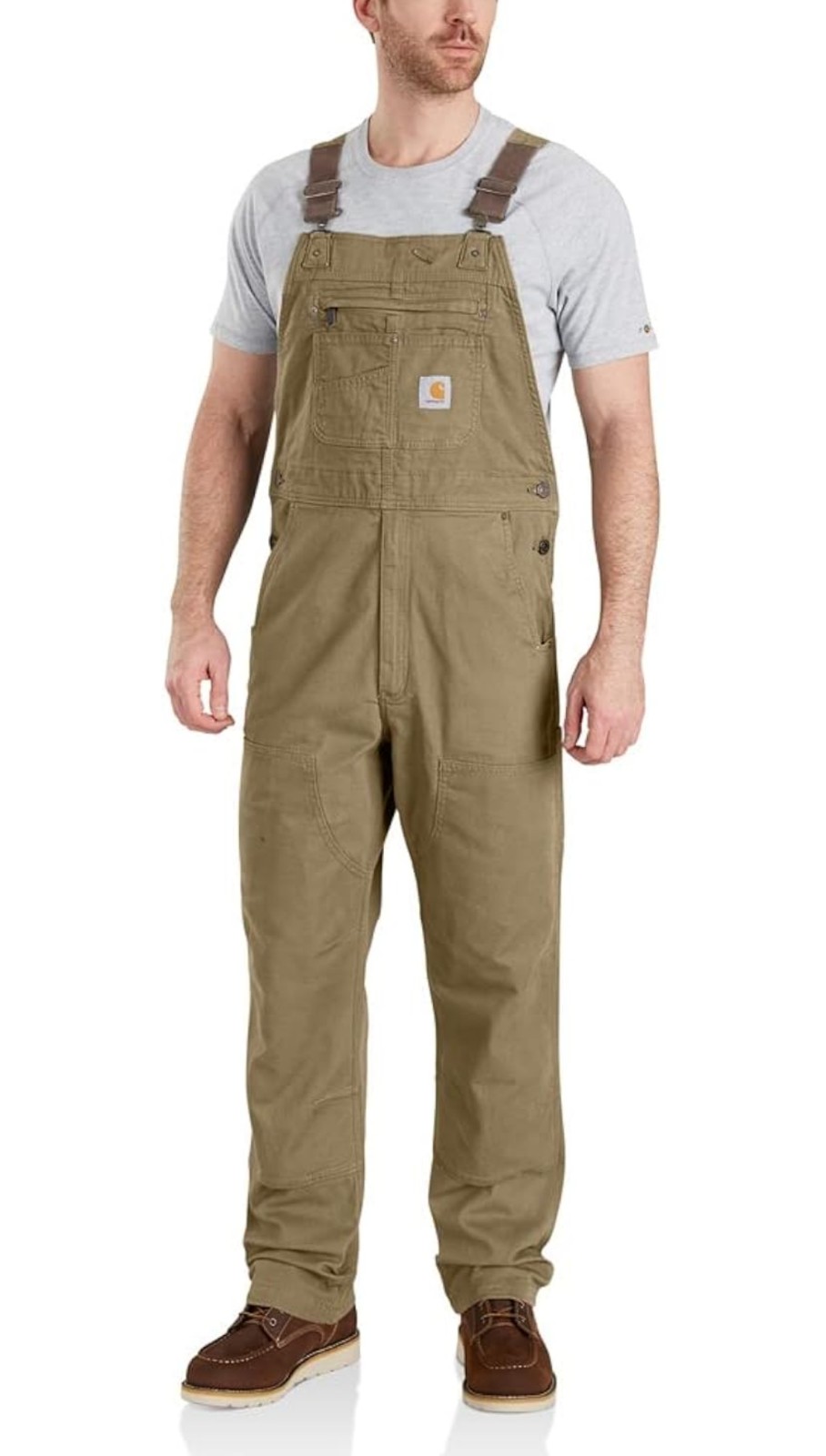 Carhartt Rugged Flex Canvas Bib Overall