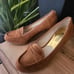 Michael Kors Brown Suede Loafers Size 8