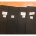 Vintage Fortunoff Black Placemats (4) NWT Pebbles Mat Style Reversible 19x13
