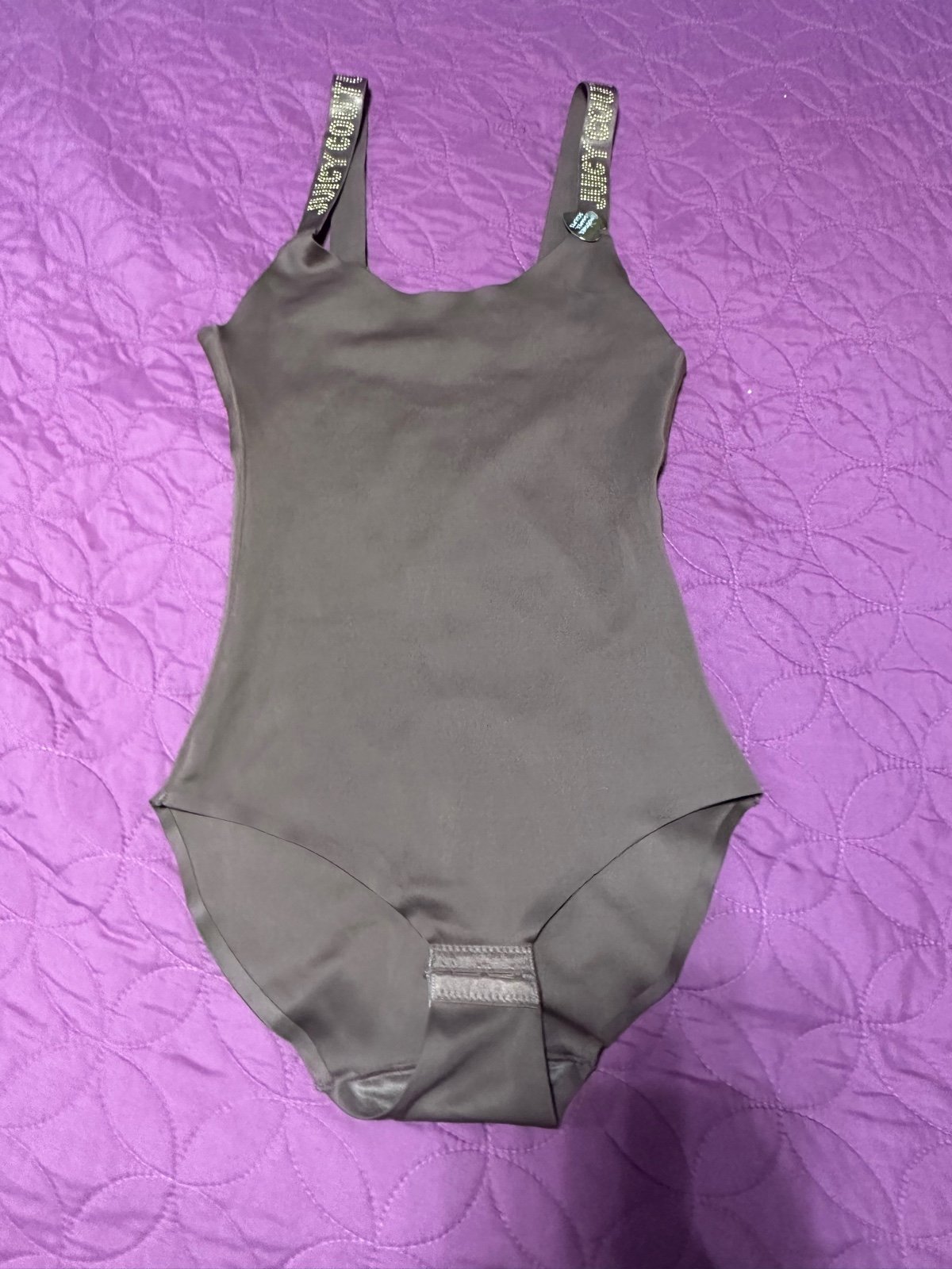 Juicy Couture SHAPING SCUBA BOD SUIT beige Small