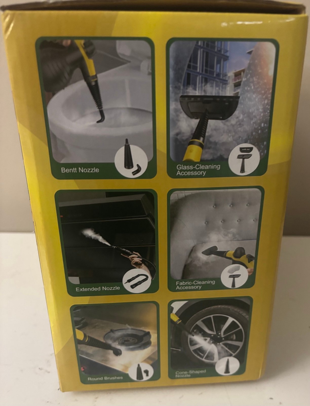 New Steamify 1200 Watt Pressurized Handheld Steam Cleaner with 10pcs Accessories - detail