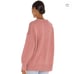 Free People Brookside Tunic Slouchy Sweater in Alpine Rose