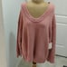 Free People Brookside Tunic Slouchy Sweater in Alpine Rose
