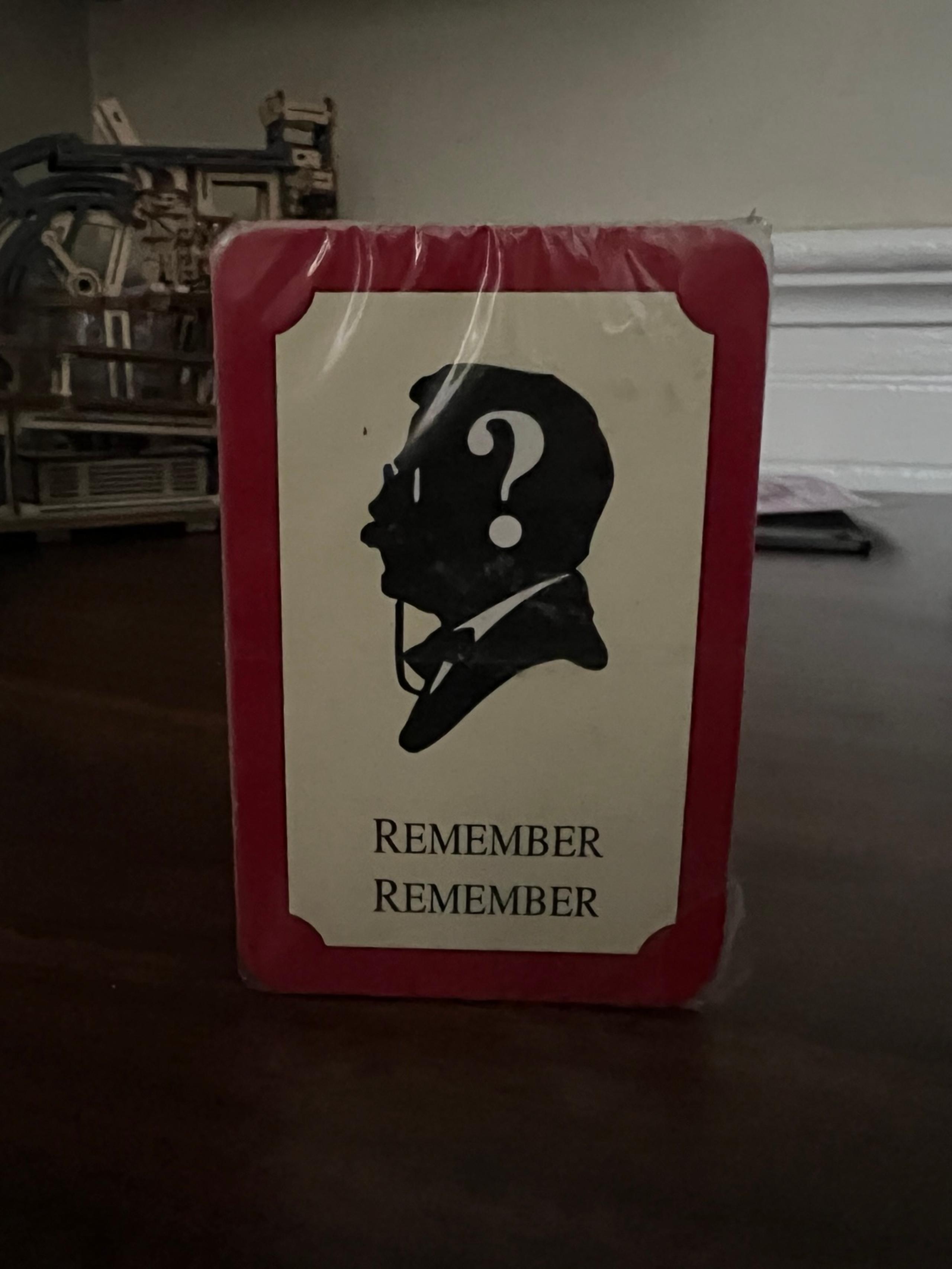 Remember Remember 1990s vintage tv programmes cards