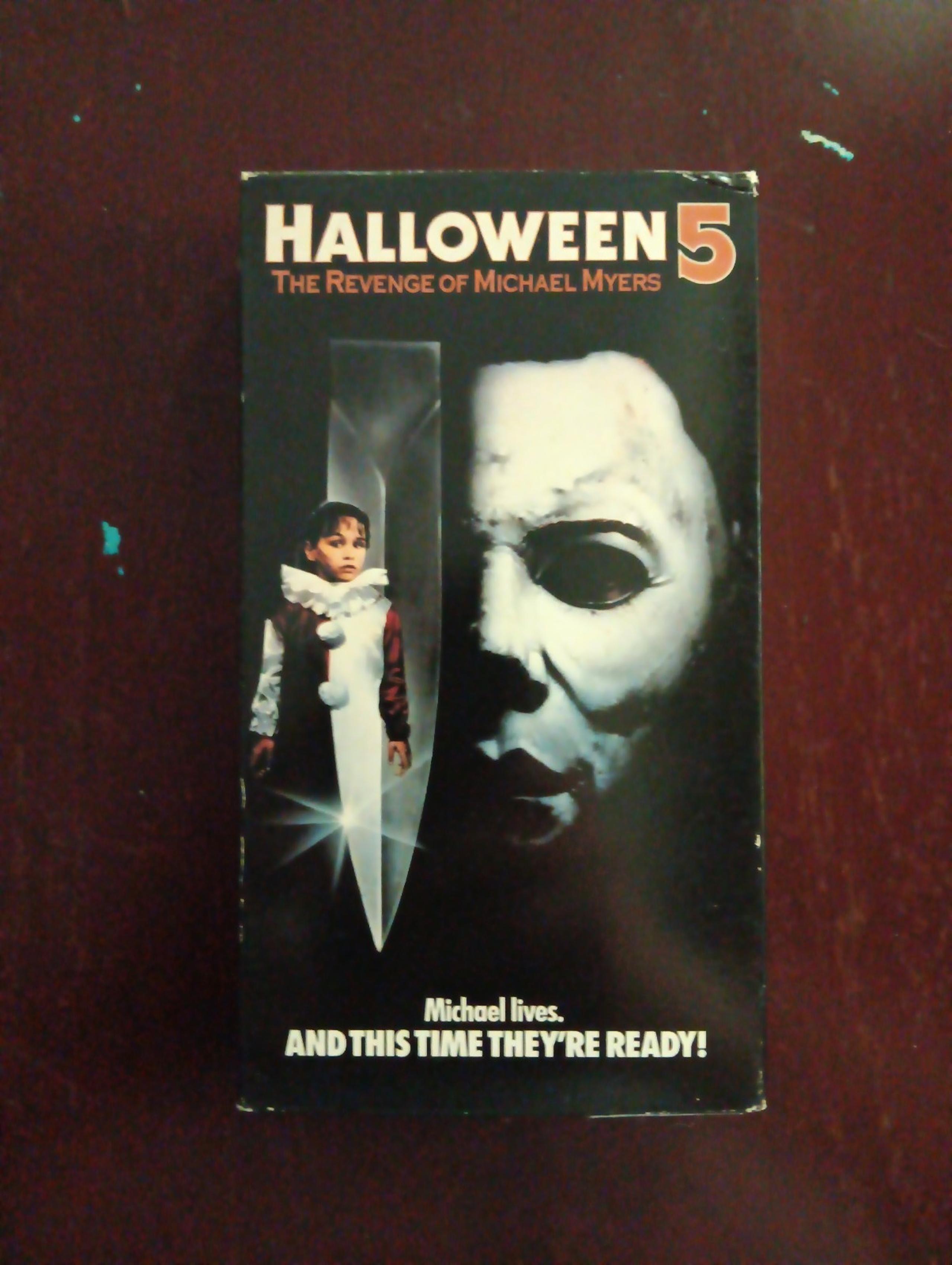 Halloween 5: The Revenge of Michael Myers VHS