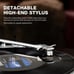 Turntables Belt-Drive Record Player with Wireless Output Connectivity (E2692)