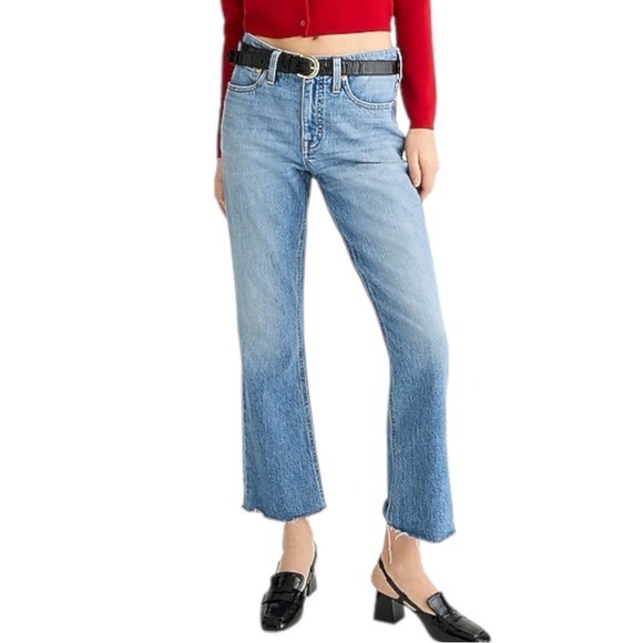 J. Crew Demi Boot Crop Jean size 24 - Frayed Hem