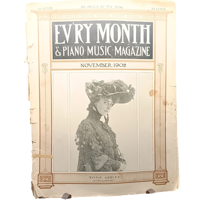 Evry Month Magazine November 1902 Vol XV No 2 Vintage Issue