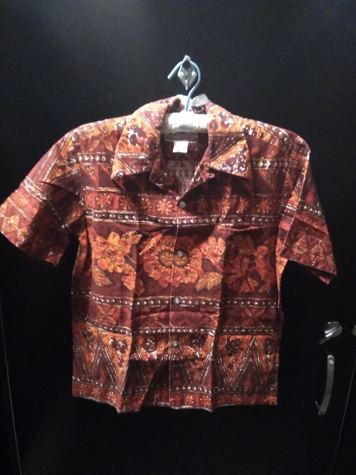 SZ 9 WALTAH CLARK'S HAWAIIAN RARE VTG SH