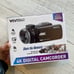 New Vivitar 4K Digital Camcorder Camera Kit HD 4K/30fps 1080P/60fps