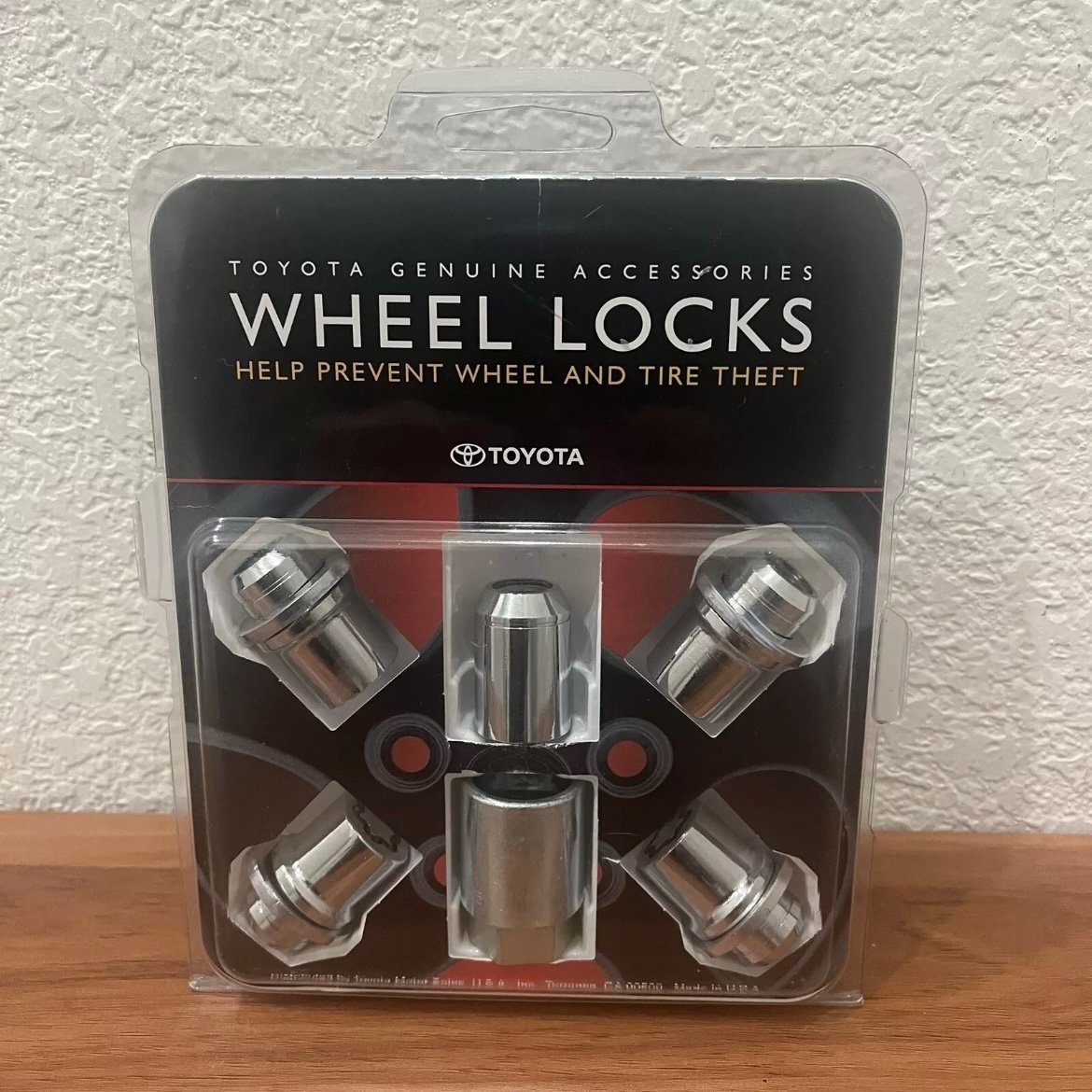 Genuine Toyota Wheel Lock Set PT276-42010 - Fit RAV4 2005-2012