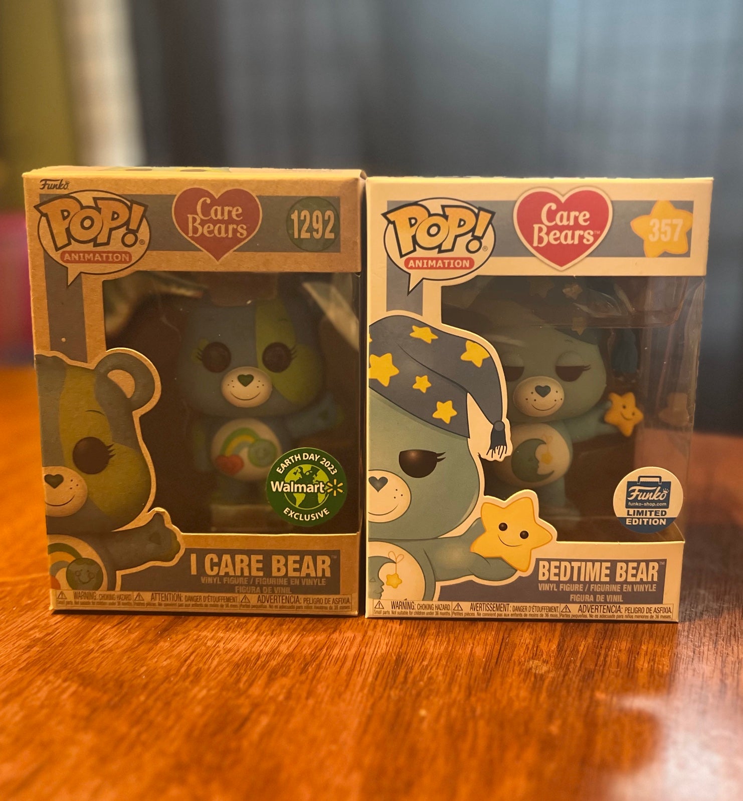 Care Bears Funko Bedtime Bear and I Care Bear Bundle