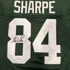 Sterling Sharpe - Packers Custom Autographed Jersey