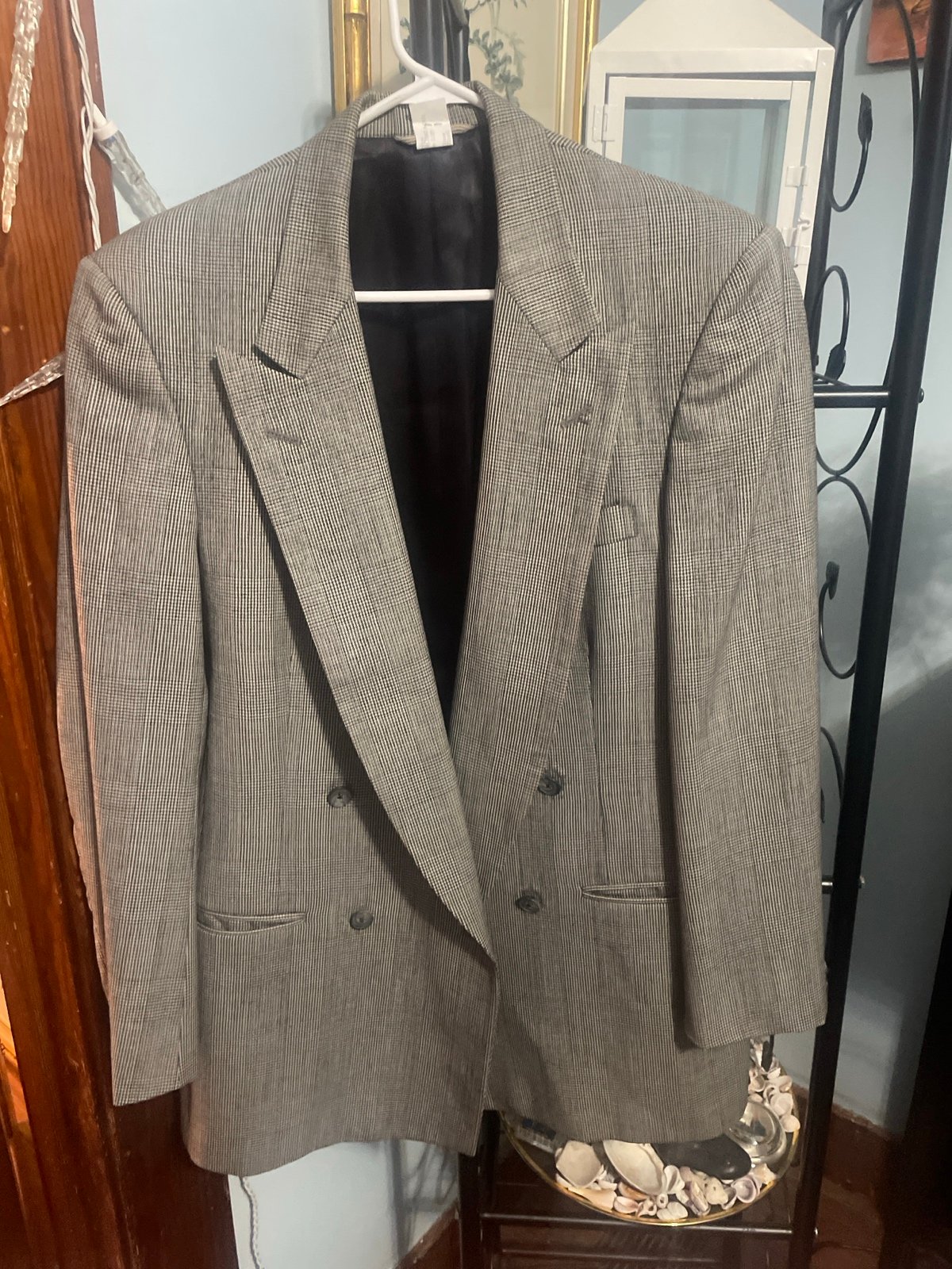 Henry grethel 2 piece 2 button blazer size 42 pants 34 x 29