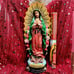 12 Inch Our Lady of Guadalupe Statue Virgin Mary with incense/ Religious Figuri