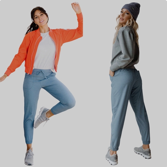 Jetsetter Denim Joggers! Medium Tall
