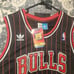 Dennis Rodman Chicago Bulls Pinstripe Nwt Mens Medium Stitched Jersey