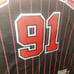Dennis Rodman Chicago Bulls Pinstripe Nwt Mens Medium Stitched Jersey