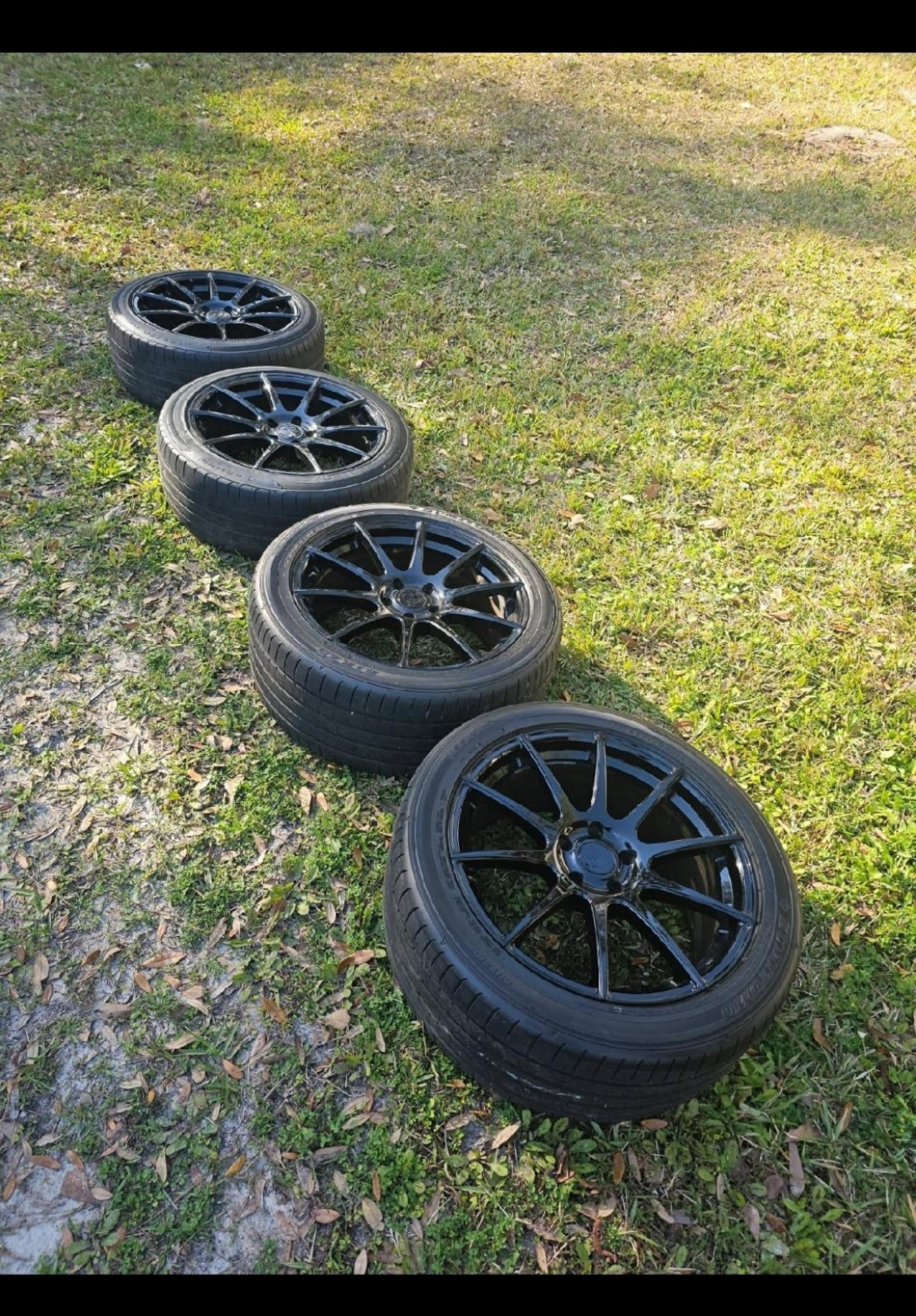 Mustang Gt 19' Forgestar Wheels and tires