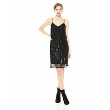French Connection Black All Over Sequin