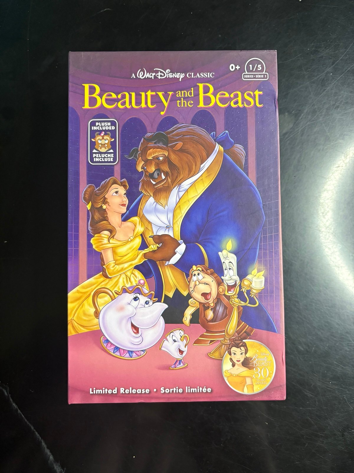 DISNEY PARKS limited release classic beauty & the beast collectible plush