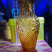 Antique Czech glass vase