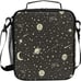 Pfrewn Galaxy Outer Space Lunch Box for School Kids Vintage Sp