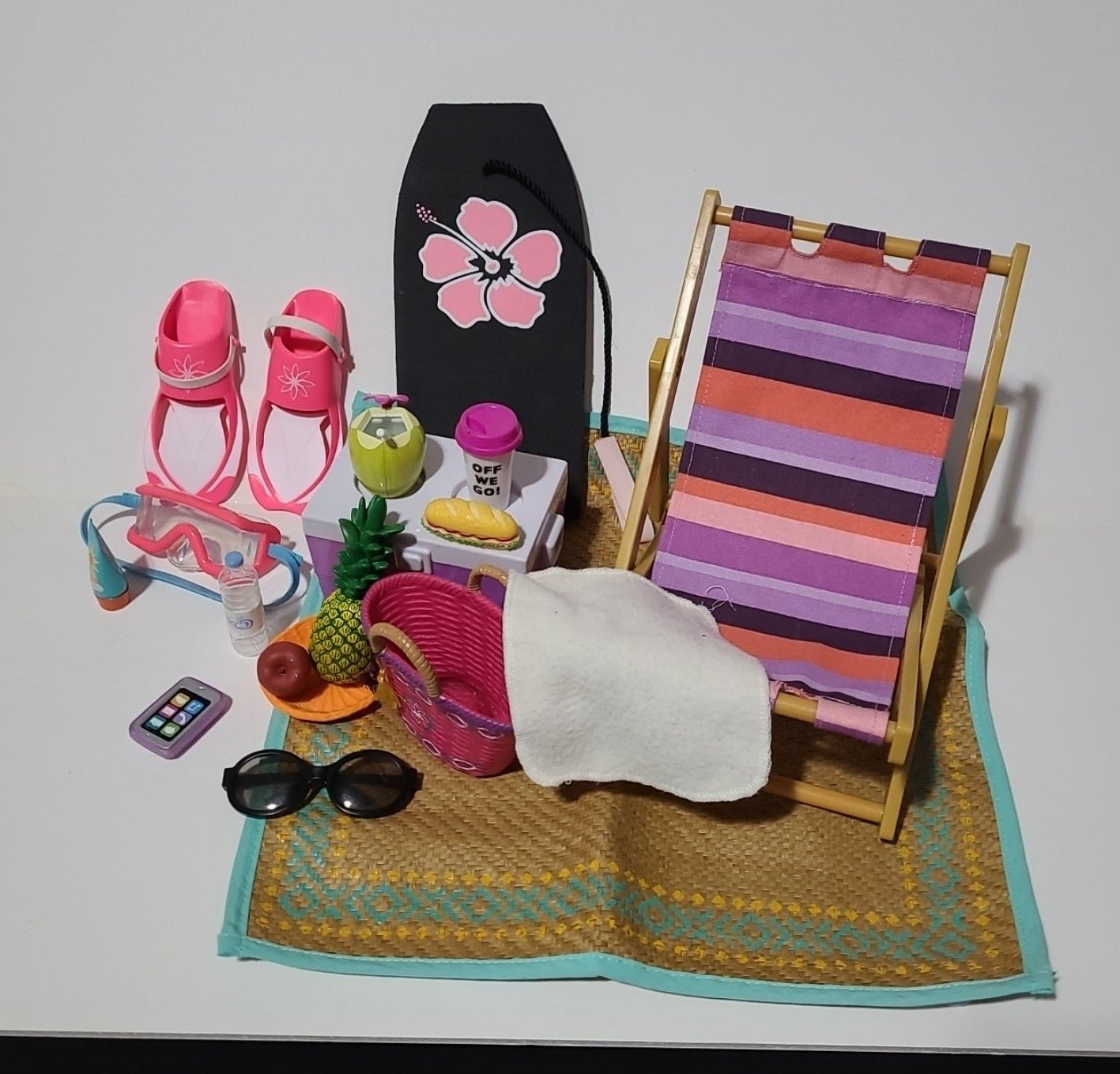 American Girl Doll Lea Clark Beach Assessories /our Generation doll accessories