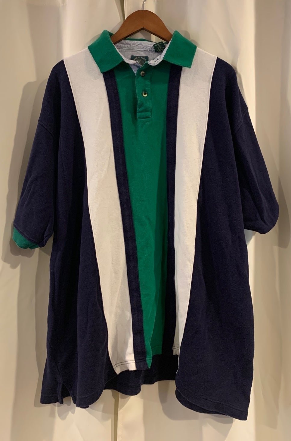 Vintage Shelter Island Striped Polo Size 4X