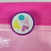 Vintage Caboodles California Hot Pink Make Up Case with Mirror Made in USA