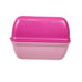 Vintage Caboodles California Hot Pink Make Up Case with Mirror Made in USA