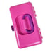 Vintage Caboodles California Hot Pink Make Up Case with Mirror Made in USA