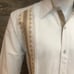 Medium-38 Mens Guayabera Camisa Mexican Shirt