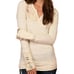 Free People Studded Stud Cuff Patchwork Henley