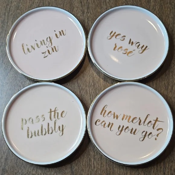 Rosanna Wine Coasters - Set of 4