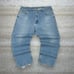 Carhartt Jeans Baggy Wide Leg Fit Light Wash Denim