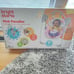 Bright Starts Pink Paradise Portable Compact Automatic Baby Swing with Music